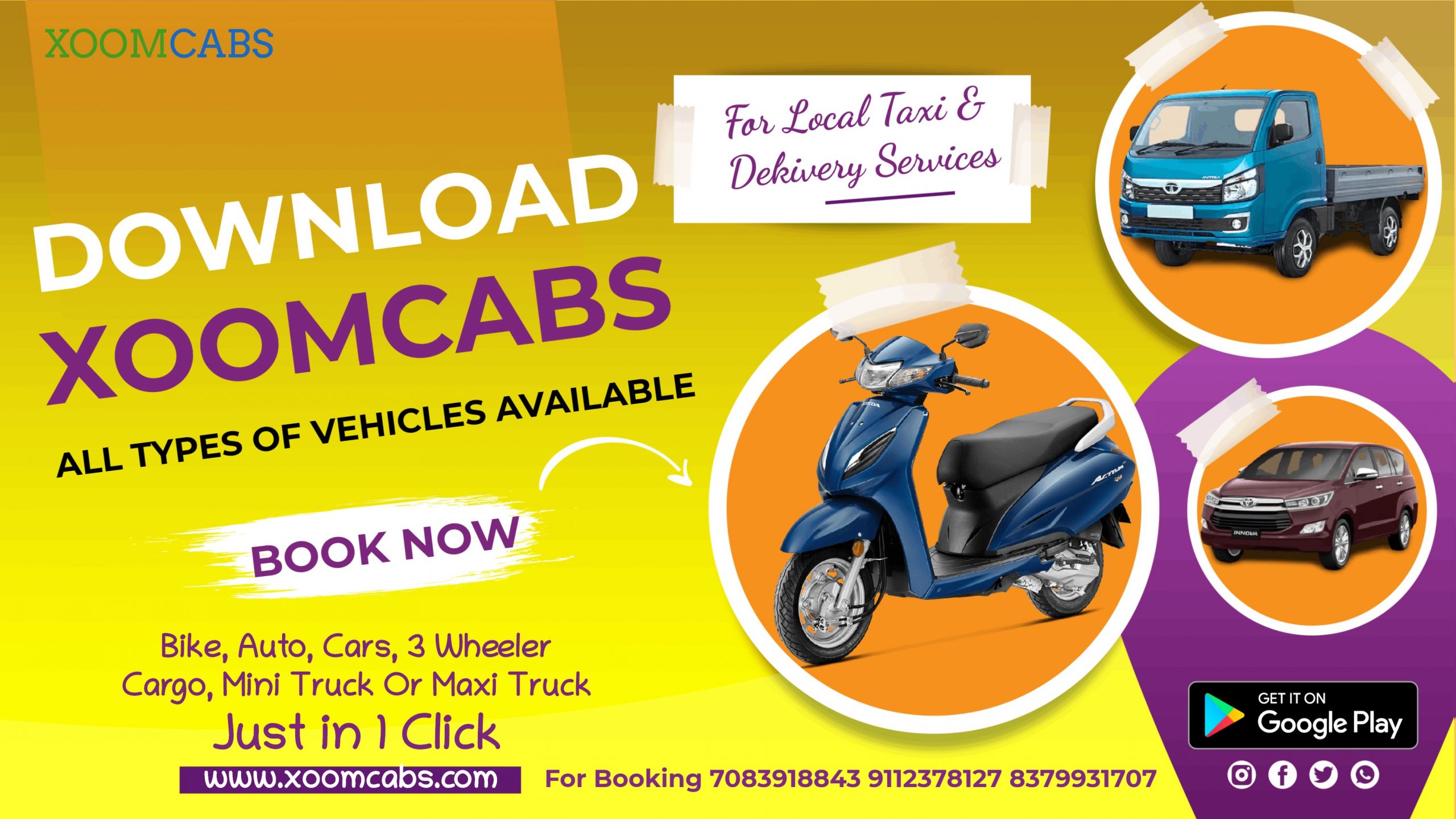 Local Delivery and Taxi Service Nagpur